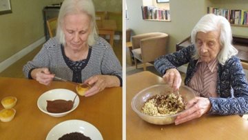 World Chocolate Day celebrations at Guisborough care home